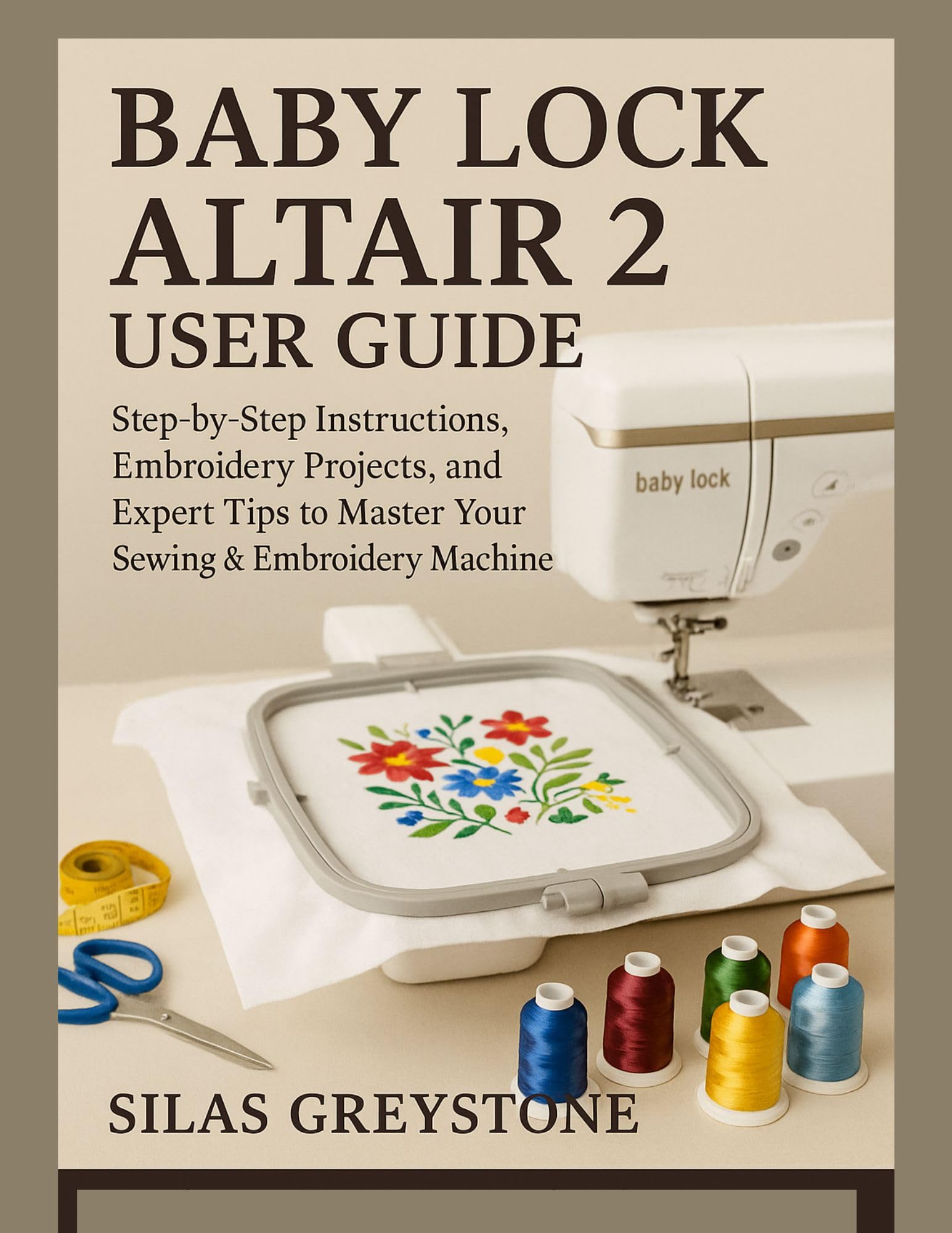 Baby Lock Altair 2 User Guide: Step-by-Step Instructions, Embroidery Projects, and Expert Tips to Master Your Sewing & Embroidery Machine