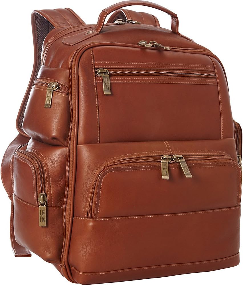Claire Chase Executive Multipurpose Backpack, Saddle