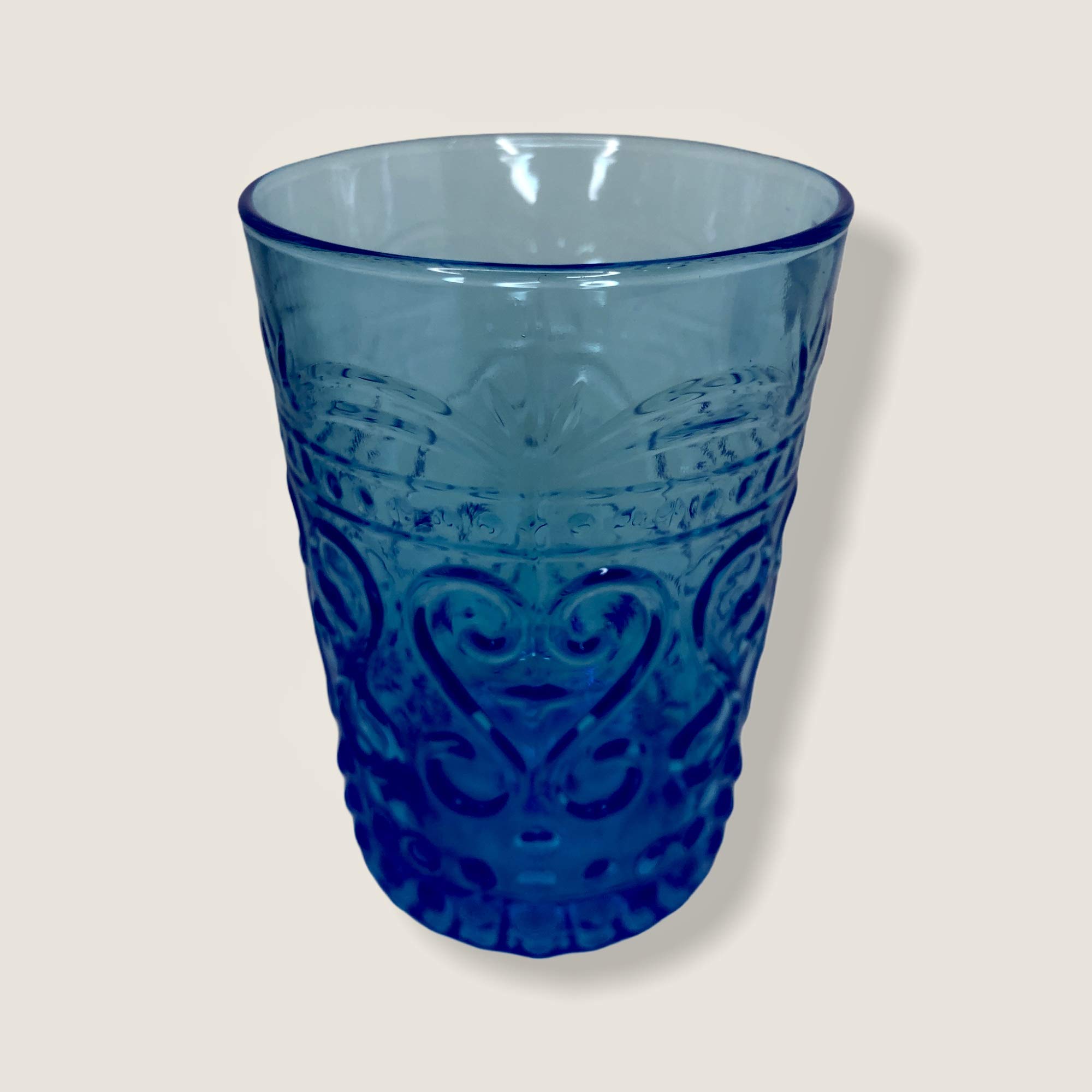 Zafferano - Melting Pot Set mit 6 Gläsern, gemischt Blau/Aquamarin