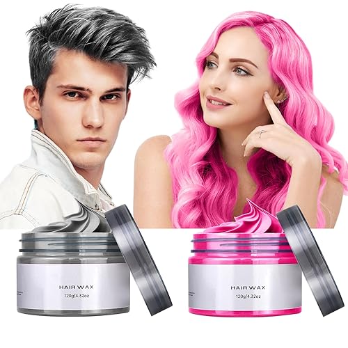 Tiza de color temporal para el cabello para niños, color de cera para el cabello para niñas de 4, 5, 6, 7, 8, 9, 10, 11 años, tinte de color para el