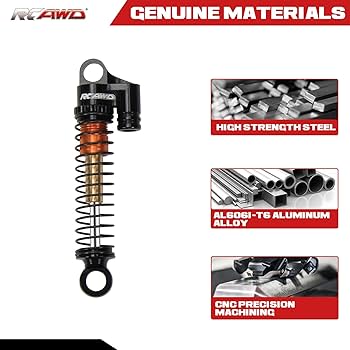 Amazon.com: RCAWD RC Shocks Parts for FMS EAZYRC ROC HOBBY
