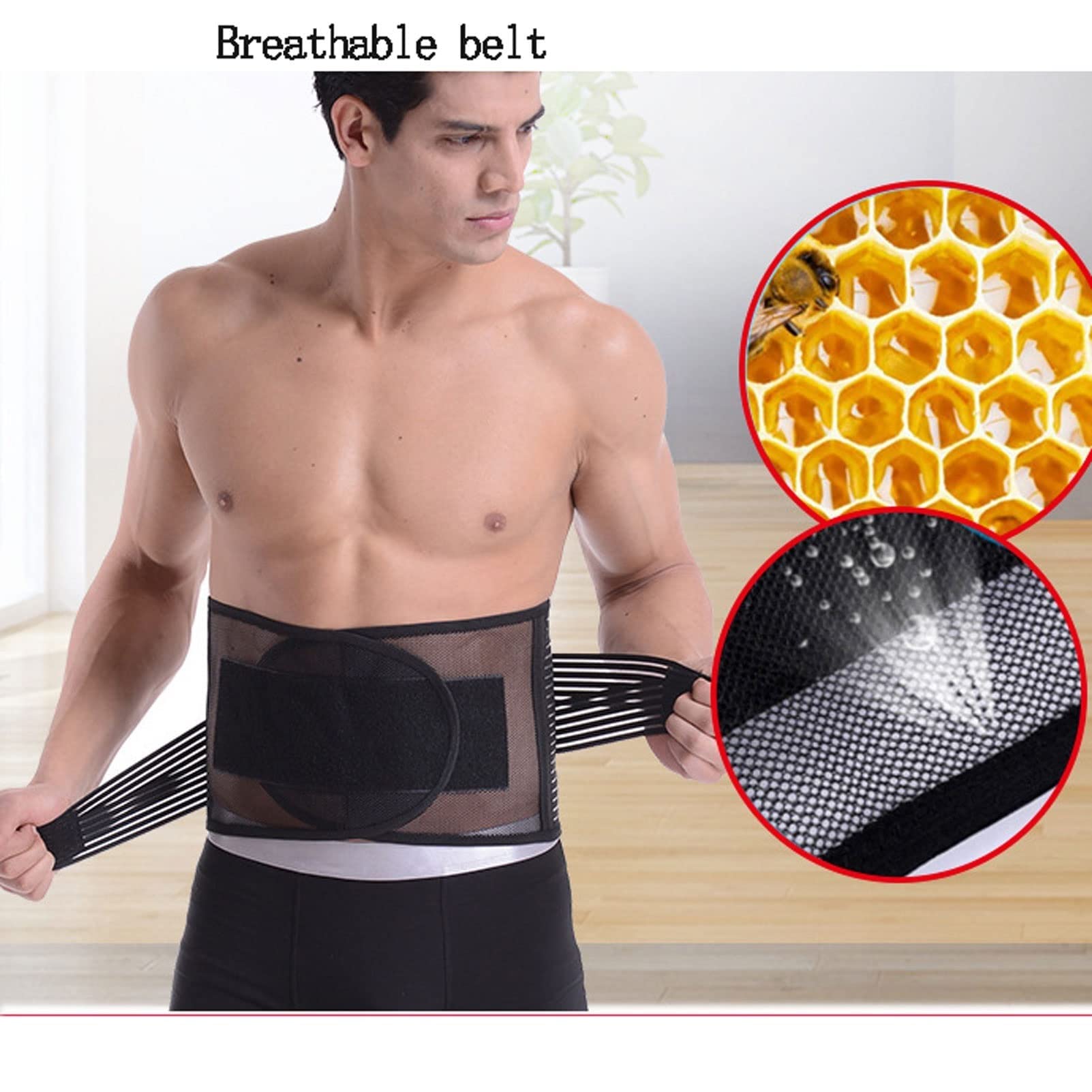 Cinturón de soporte para espalda baja para descompresión lumbar y abdominoplastia, ideal para deportes y entrenamiento de cintura