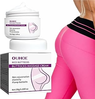 pologmase Creme para bumbum, creme firmador para levantar o quadril – creme firmador e apertado para coxas e bumbum, melhorador natural rápido, quadril e bumbum, creme massagem para nádegas maior para mulheres
