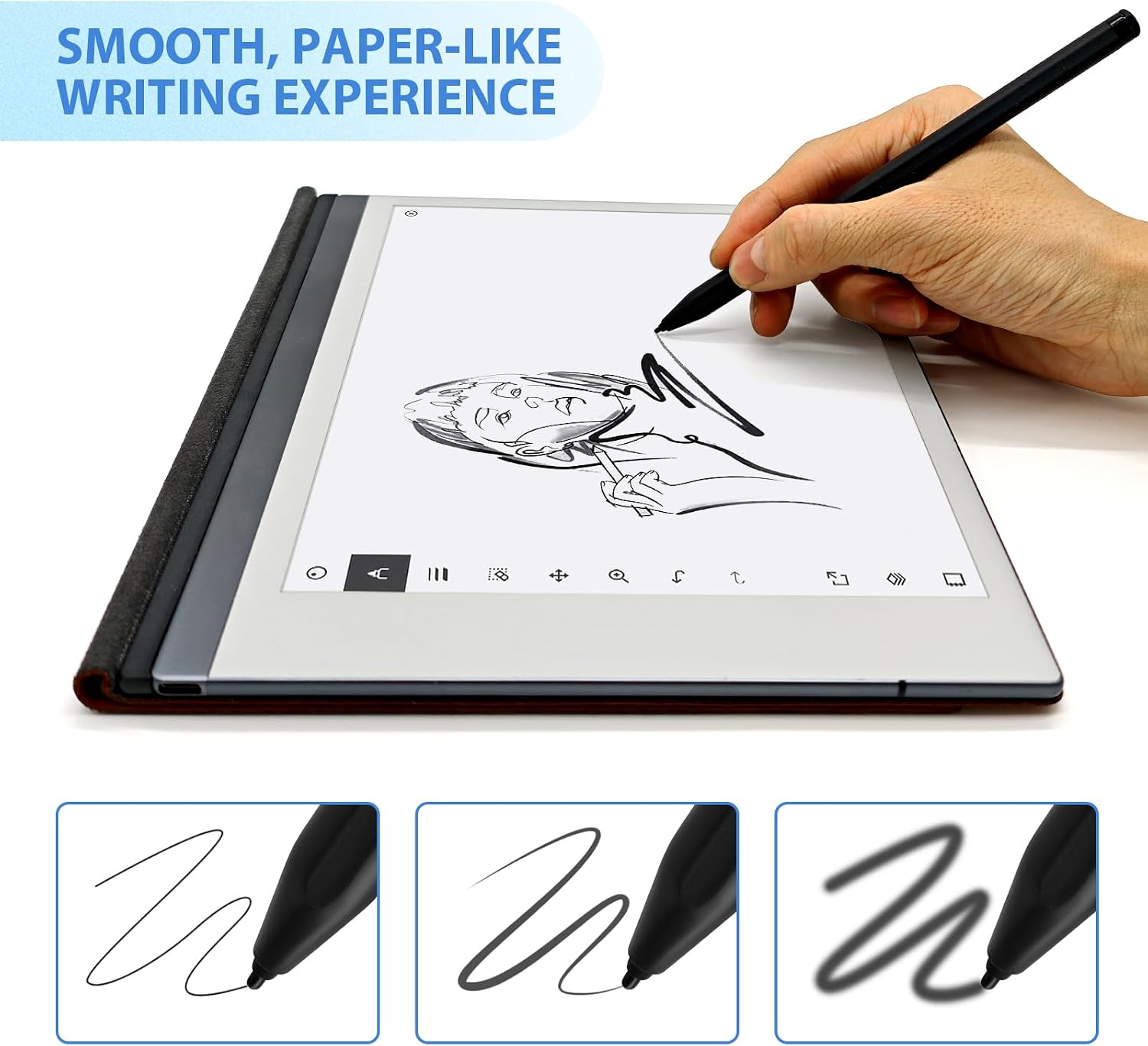Pen Tips Replacement Compatible with Remarkable 2 Marker Plus & Marker, 10 Pack Stylus Nibs with Removal Clip for Remarkable Pen, Paper-Feel Writing
