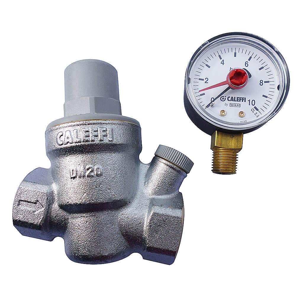 Altenic Caleffi Inclined Pressure Reducing Valve, 3/4"