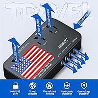 Vista 4 de Convertidor de voltaje convertidor de 220 V a 110 V