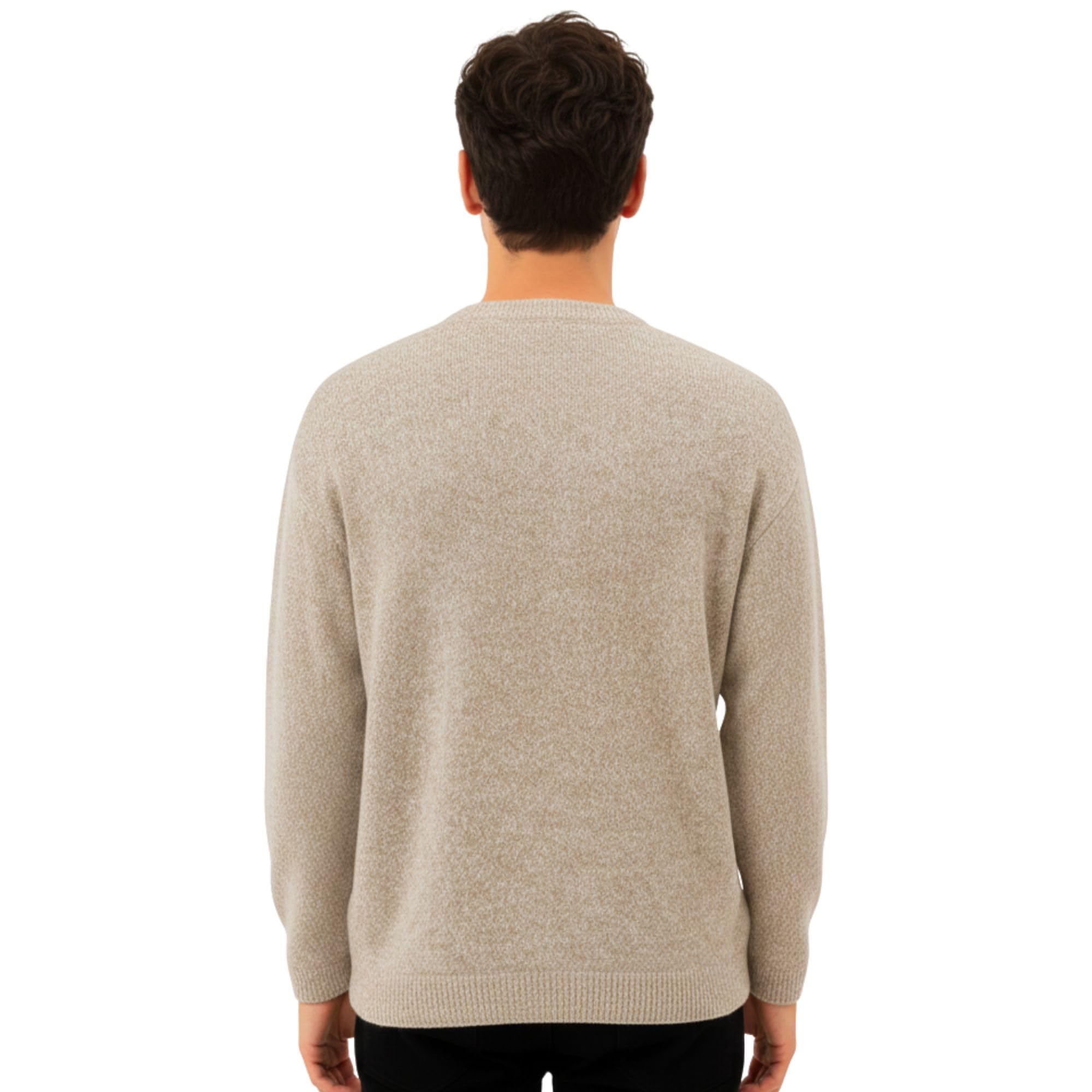 Gamboa Alpaka Pullover Herren Damen Kapuze Leichte Strickpullover Hoodie Winterpullover
