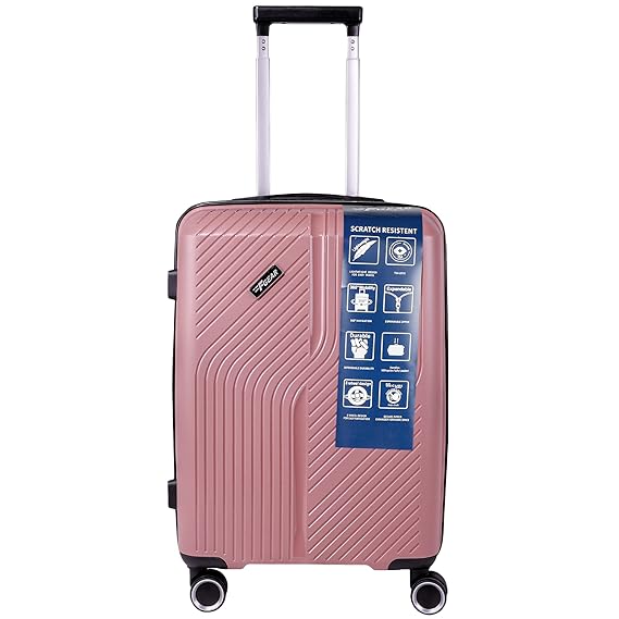 F Gear STV PP04 20" Rose Cabin Suitcase (4218)