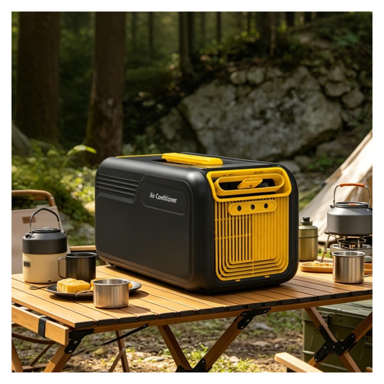 ZHENYUWANG 5,000 BTU Portable Tent Air Conditioner, Cooling/Heating 110V