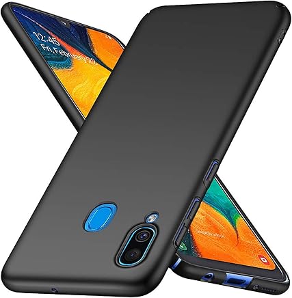 AOBOK para Samsung Galaxy A40 Funda, Fina de Dura Mate Funda, para Samsung Galaxy A40 Smartphone, Negro AOBOK para Samsung Galaxy A40 Funda, Fina de Dura Mate Funda, para Samsung Galaxy A40 Smartphone, Negro