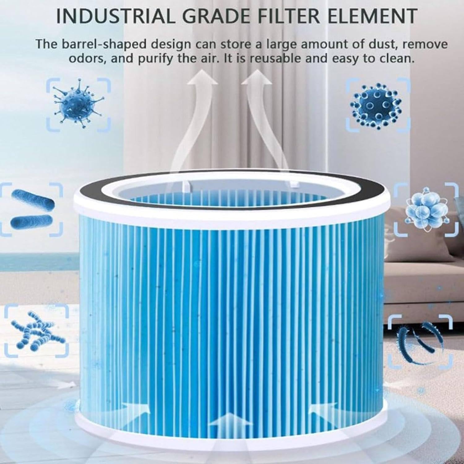 80W Professional Nail Dust Extraction, Nail Dust Collector Vacuum Cleaner, with LED Light, 360° Multi-Joint Adjustment, Great Suction, Wind Speed Adjustable, for Nail Salon