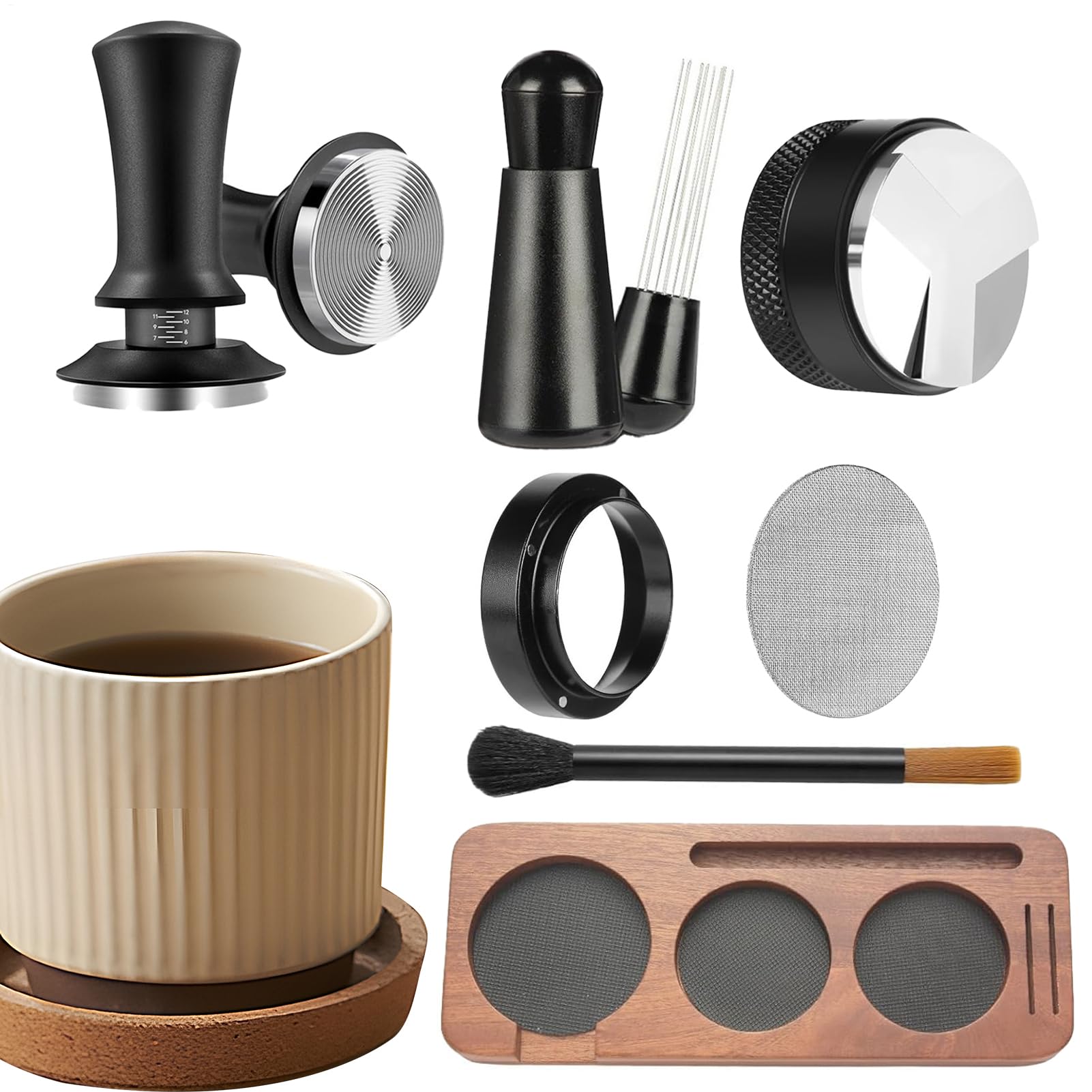 Genérico Kaffeezubehör | Pressverteiler für die Küche, Kaffeepresse | für Enthusiasten und Anfänger im Haus, Schlafzimmer, Café