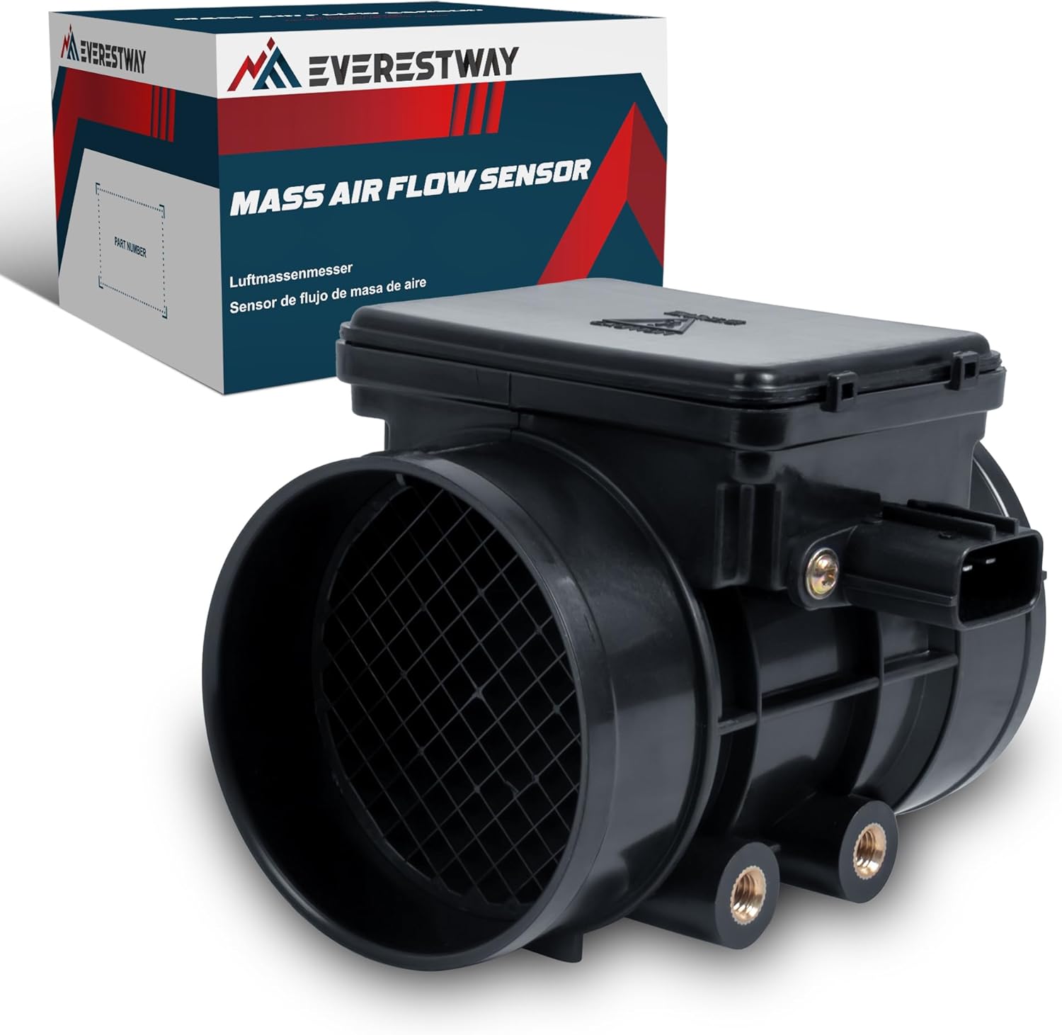 Mass Air Flow Sensor MAF E5T52071 Compatible for 1999-2000 Chevy Chevrolet Tracker 1.6L 2.0L Compatible for Mazda Miata Protege 1.8L FP3913215