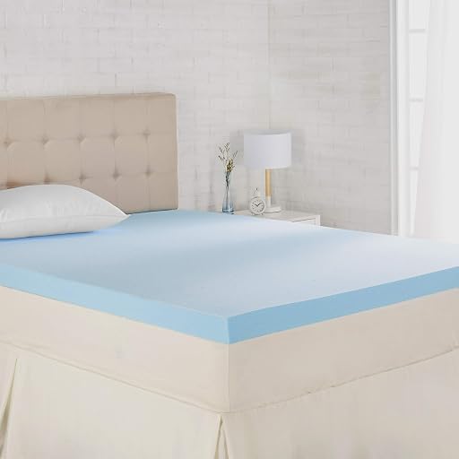 MockWares Basics 3-Inch Cooling Gel Memory Foam Topper