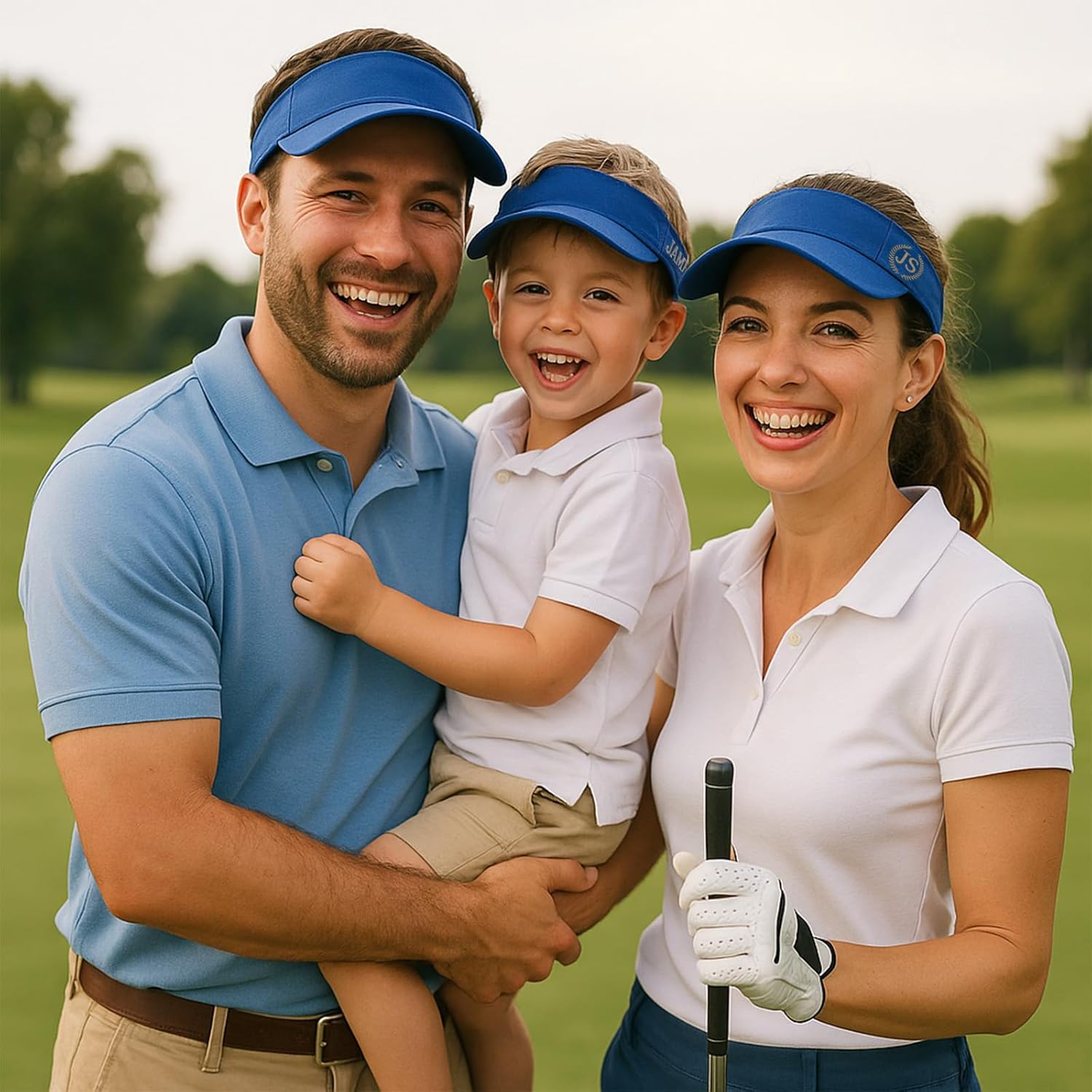 Custom Kids Visors for Girls Personalized Toddler Kids Girls Boys Sun Visor Golf Hats Youth Softball Visor - Image 3
