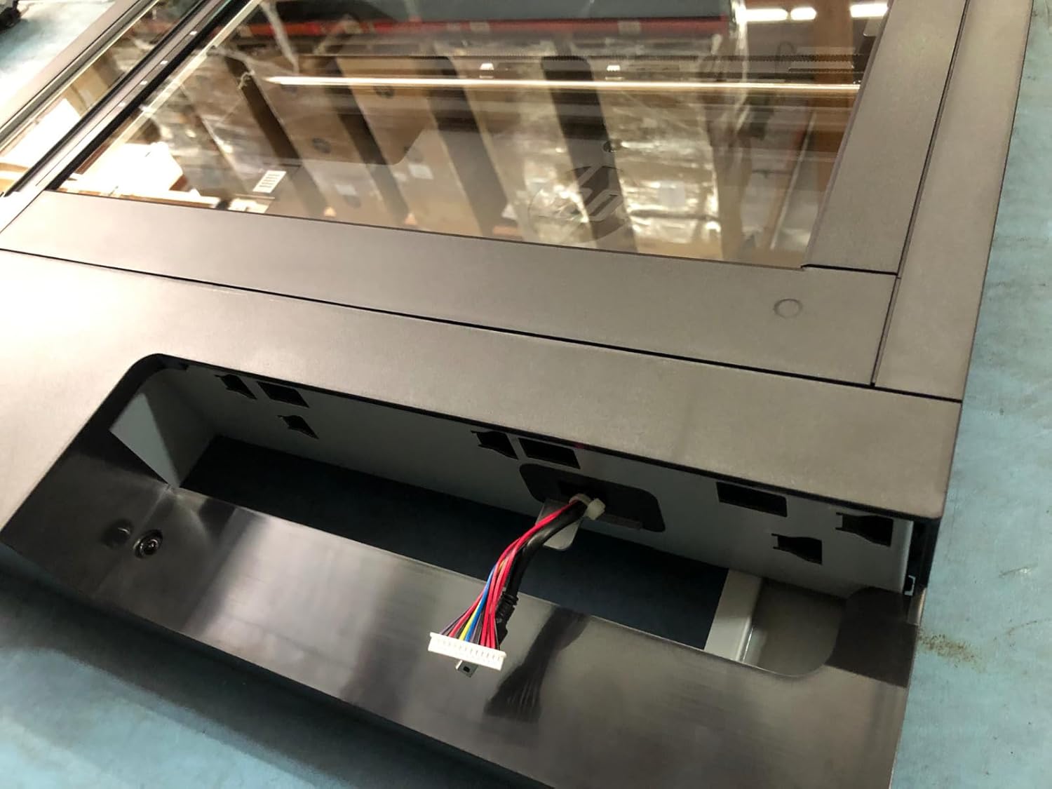 Replaced Parts for Printer CF367-67919 Flatbed Scanner Assembly for HP LaserJiet M830 Series. (#US-270724-PR0826)