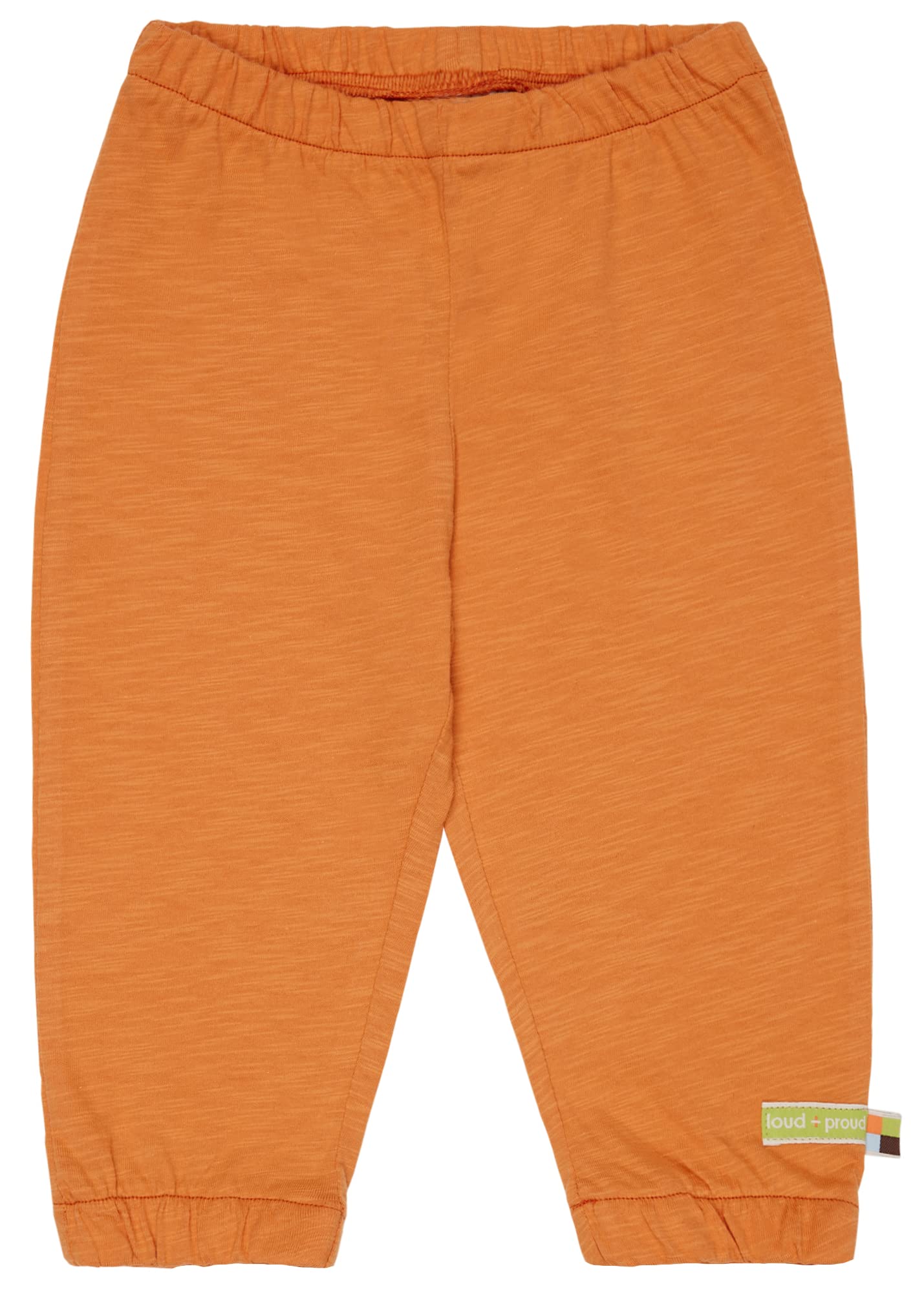 loud + proud Unisex Kinder Slub Jersey mit Druck, GOTS Zertifiziert Hose