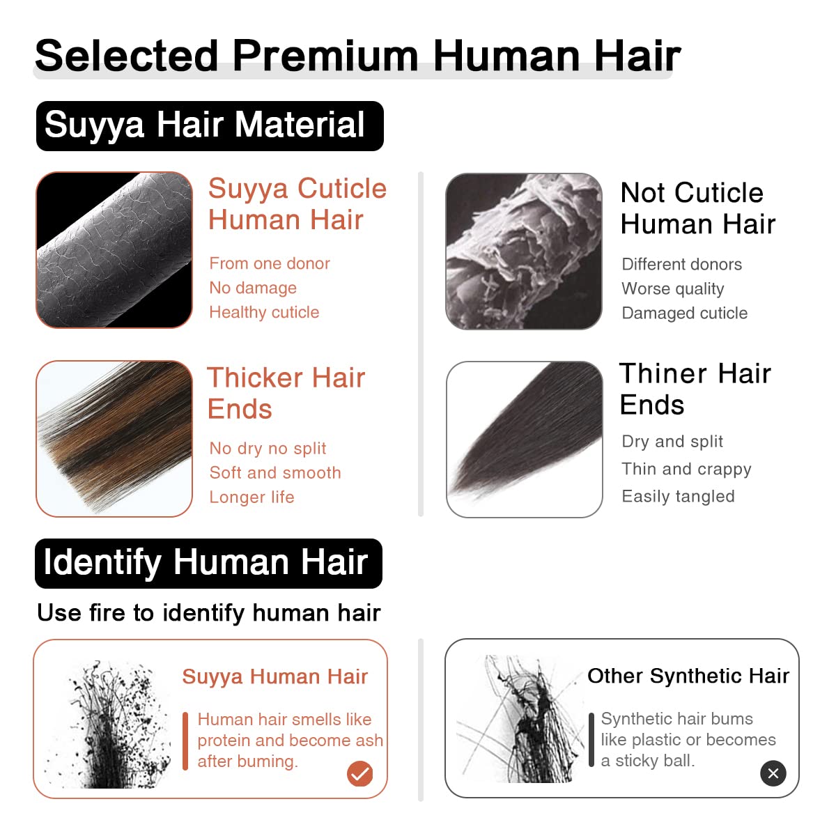 SUYYA Tape in Hair Extensions Human Hair 20 Pcs 40g Invisible Tape Hair Extensions Straight Tape Extensions Real Human Hair 12 Inches #P1B/6/T1B Balayage Natural Black to Chestnut Brown - Image 4