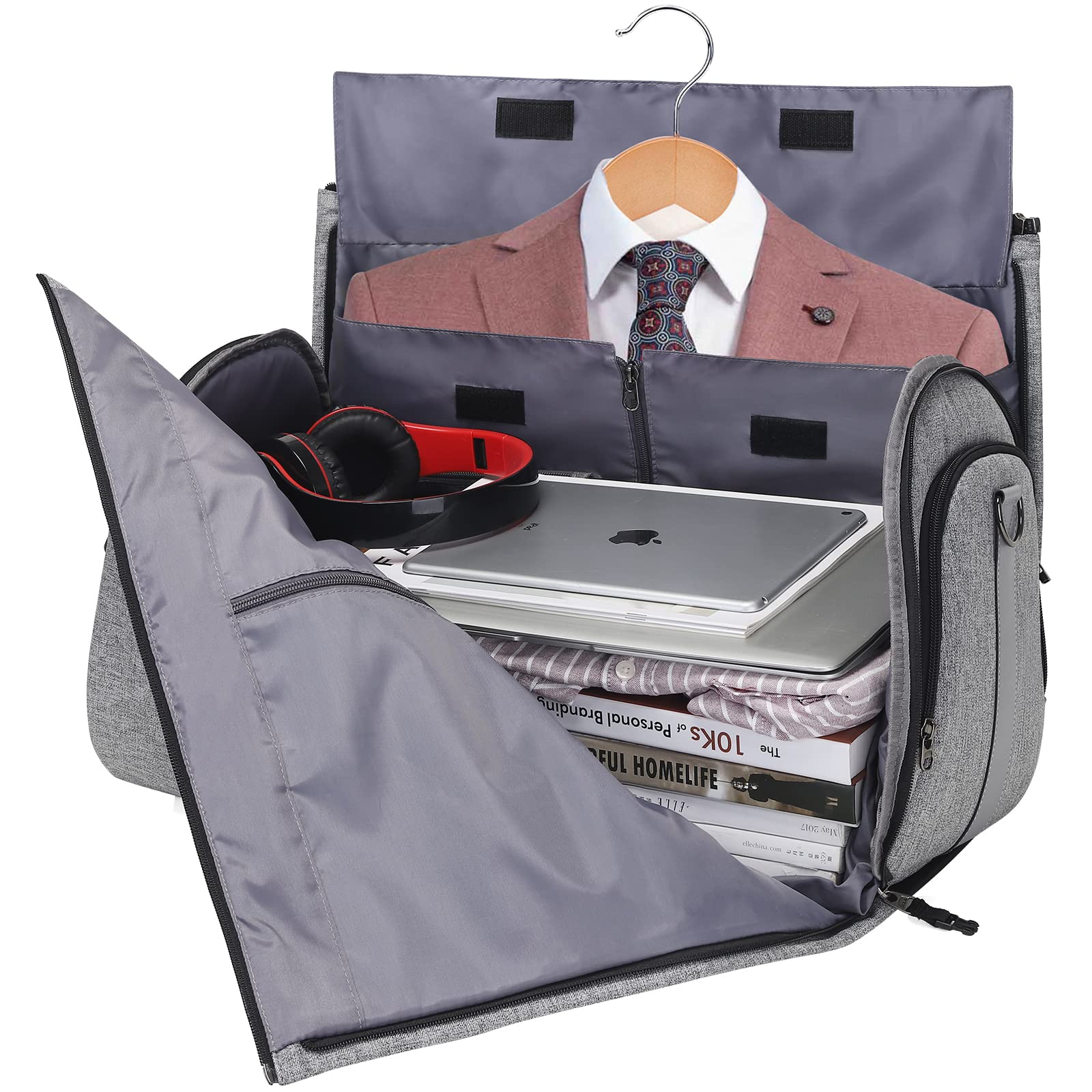 Buy Suit Garment Bags for Men Travel, zalupri Convertible Carry on