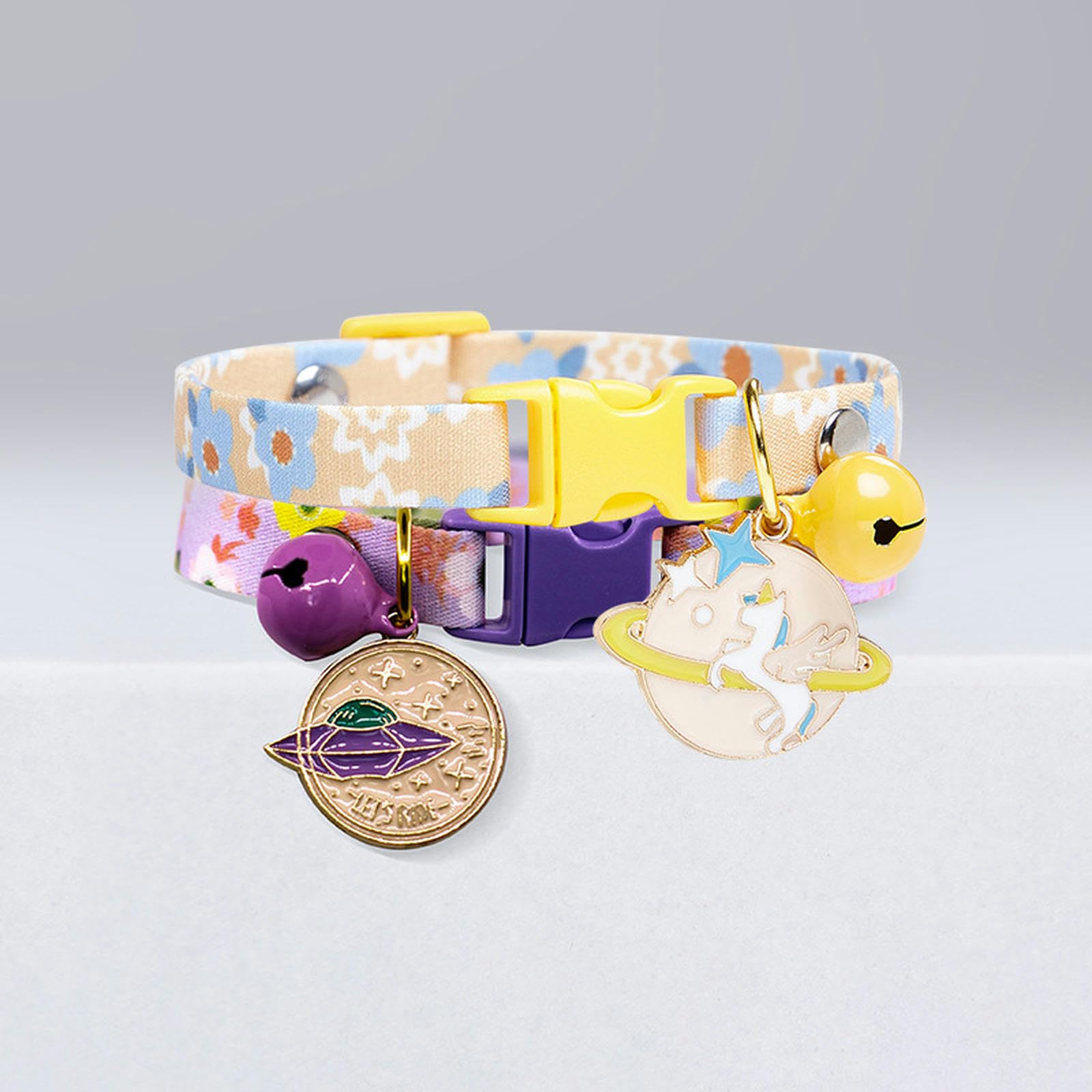 Hundehalsband, Katzenhalsband, Katzenhalsband, niedliche Glöckchen-Cartoon-Halskette, verstellbares Halsband, Avocado-Anhänger, kariertes Katzenhalsband, Katzenwelpe, Haustier, Katzenzubehör ( Color :