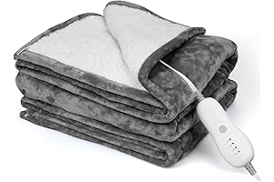50x60 Flannel Sherpa Electric Blanket Heater