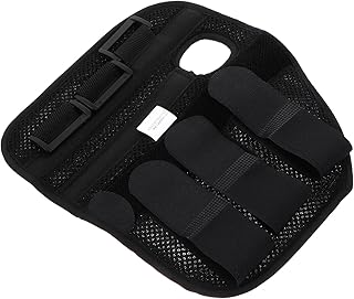 BESPORTBLE Tala De Pulso Tala De Polegar Tala De Espiga Fita Atlética Talas De Polegar Apoio Suporte De Mão Para Envoltórios Cinta Com Talas Cinto Preto