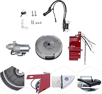 Amazon.com: TOP Electric Start Kit with Flywheel & Switch for