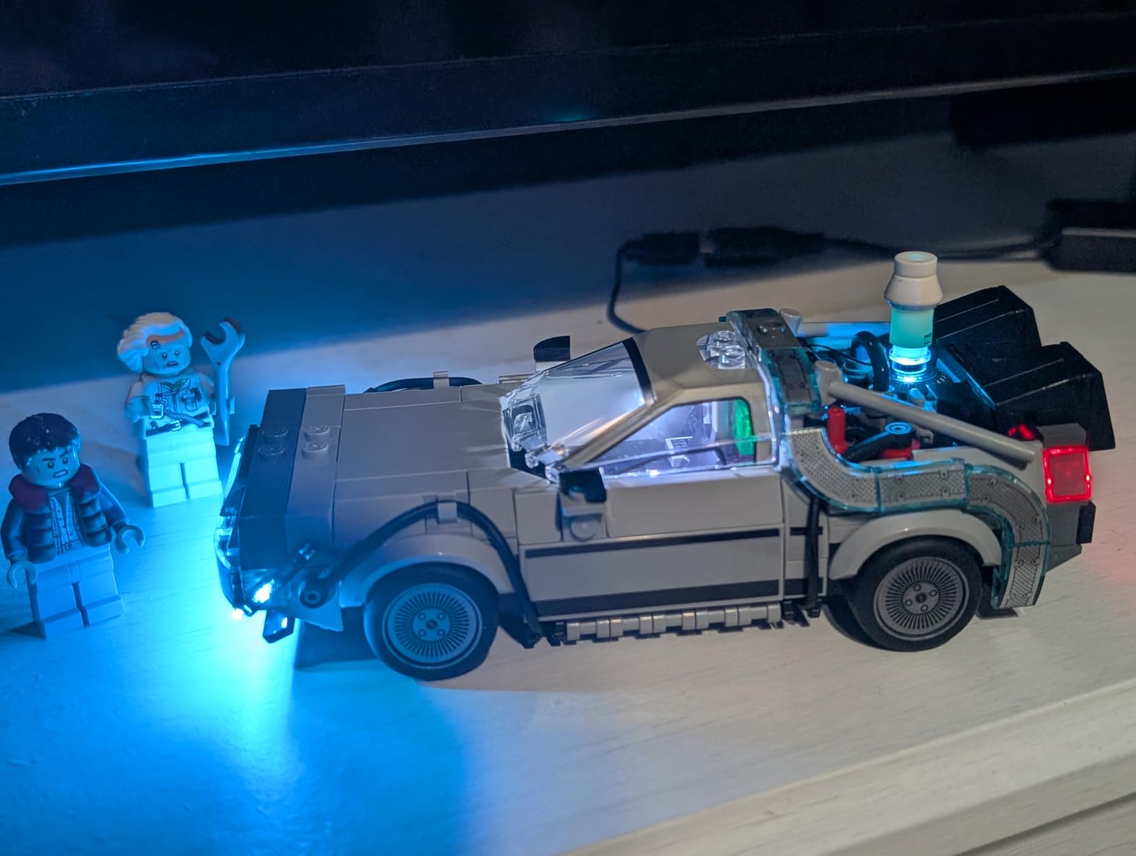 LEGO Speed Champions Time Machine from Back to The Future Building Toy for Kids - Pretend Play & Display Car Toy W/2 Build Modes for Boys & Girls, Ages 9+ - Gift Ideas for Birthdays & Fans - 77256 view 8