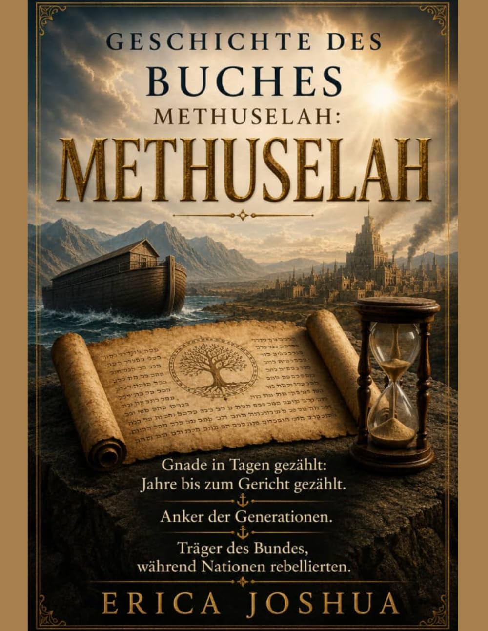 GESCHICHTE DES BUCHES METHUSELAH:: Gnade in Tagen gezählt: Jahre bis zum Gericht gezählt. Anker der Generationen. Träger des Bundes, während Nationen rebellierten.