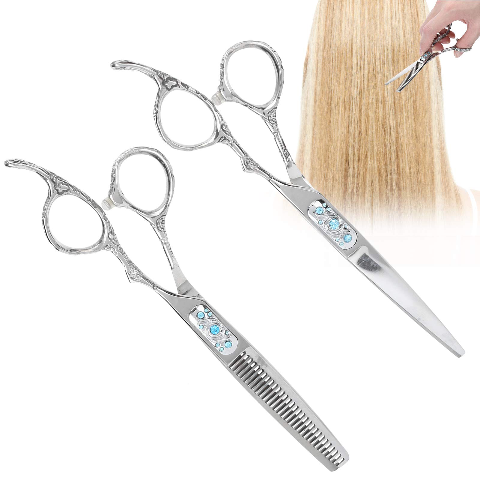 Professionelles Friseurscheren-Salon-Haarschneidescheren-Set mit Aufbewahrungstasche