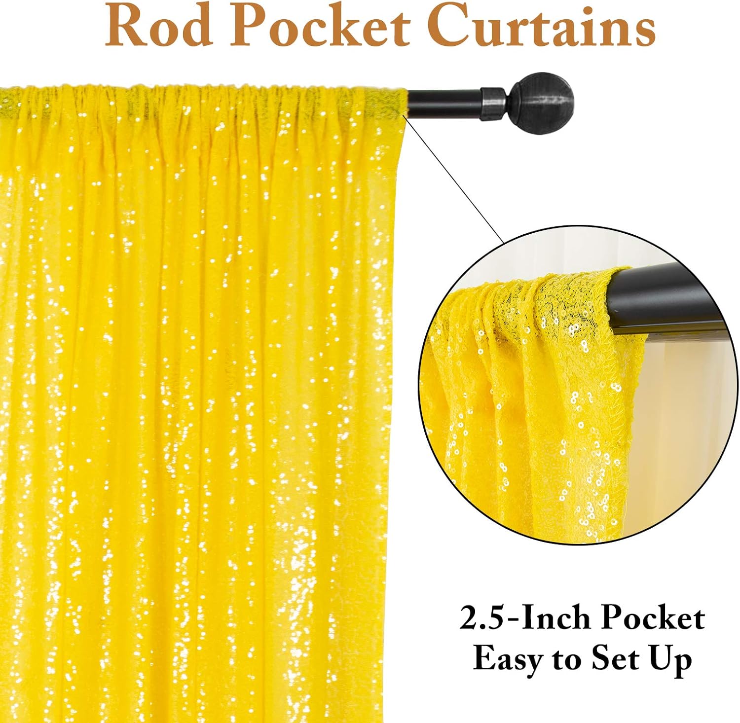 Discount Sparkle Backdrop Curtain Yellow 2 Panels Set Sequin Photo Backdrop 2FTx8FT Sequin Backdrop Curtain Pack of 2 -1220S Cheap Sparkle Backdrop Curtain Yellow 2 Panels Set Sequin Photo Backdrop 2FTx8FT Sequin Backdrop Curtain Pack of 2 -1220S