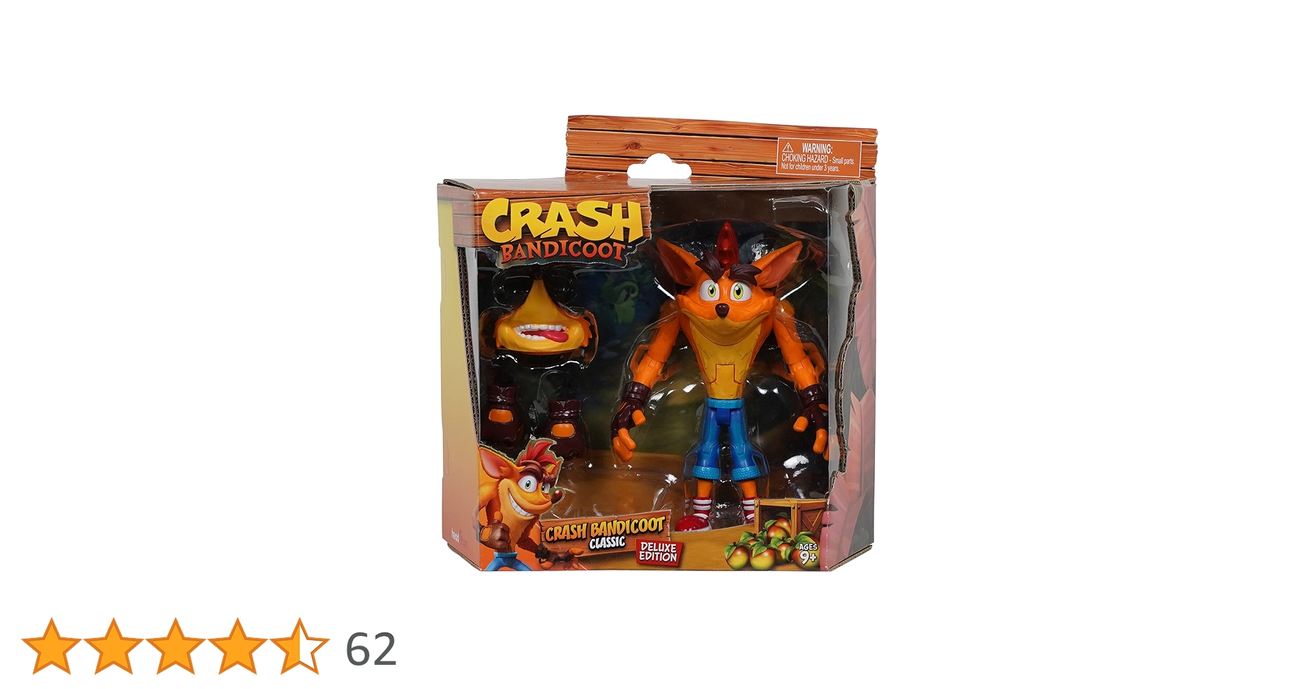 クラッシュ・バンディクー フィギュア5体セット　crash bandicoot Amazon.co.jp: クラッシュバンディクーバンダイ デラックス