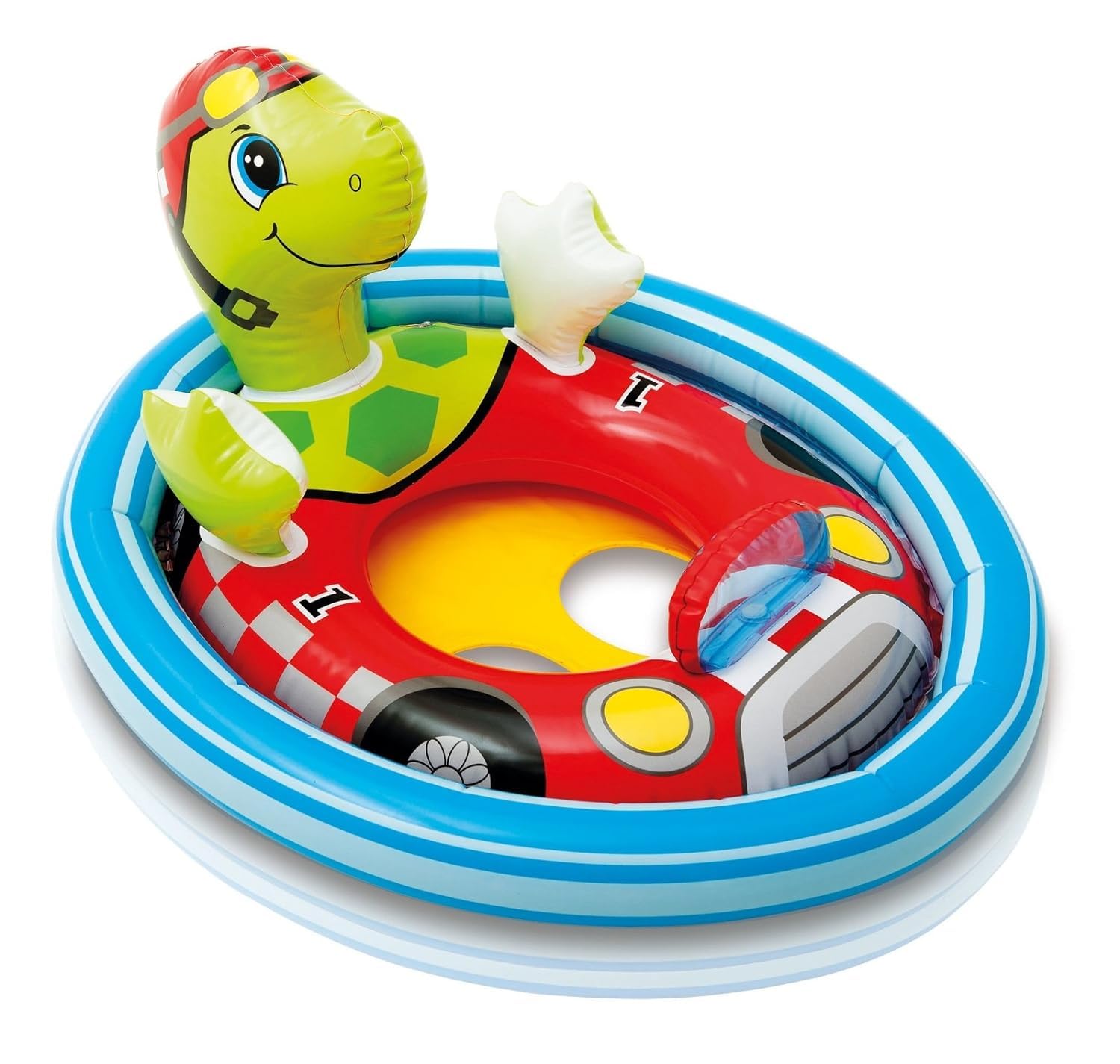 SVS ONLINE Inflatable Baby Float Ring Swimming Pool Toys Tube Raft for Babies, Swimming Stuff & Toddlers (Cartoon Float Swimming Ring) 1