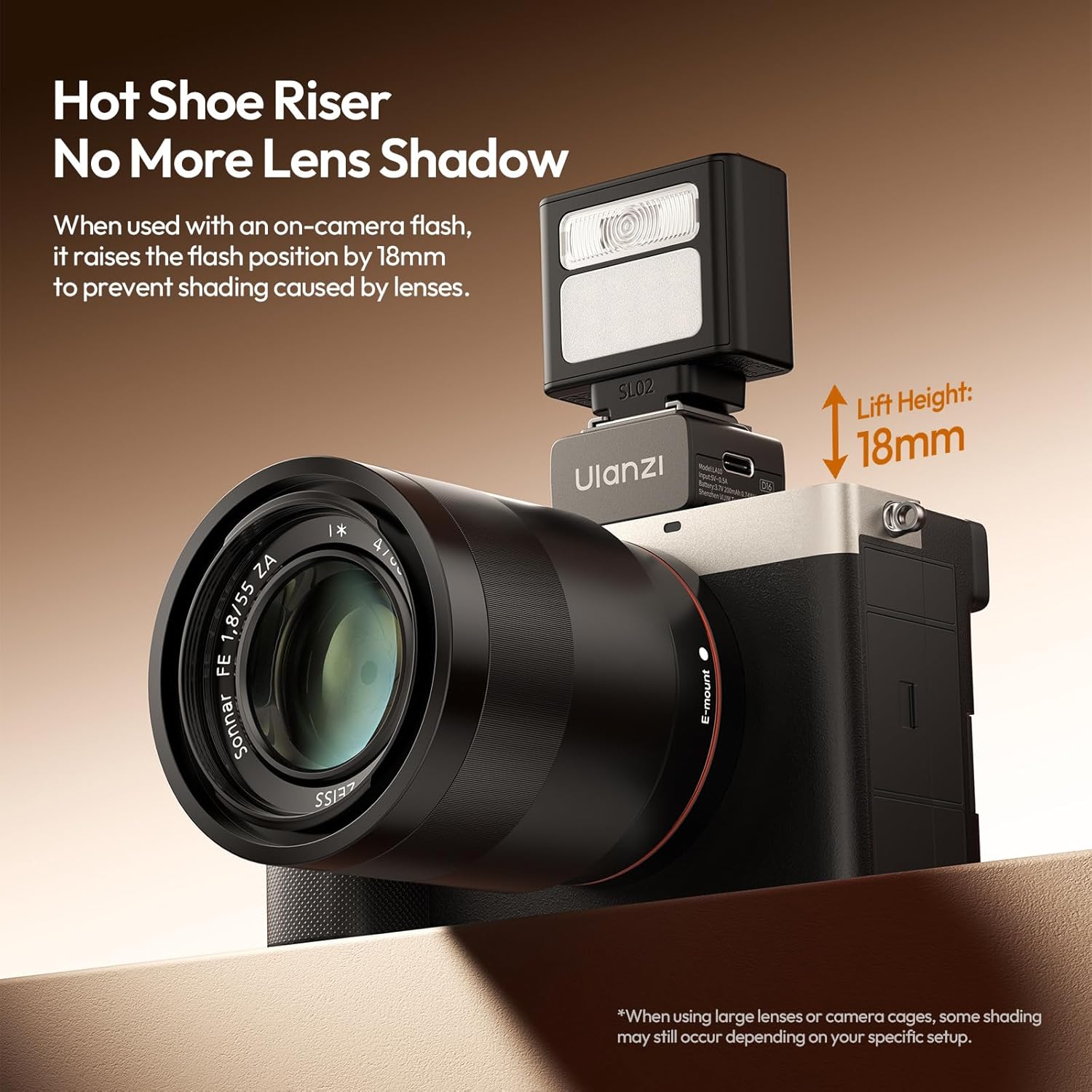 ULANZI LA10 Mini Flash Trigger for Sony, Canon, Nikon, Fujifilm, Olympus DSLR Cameras - 2.4G Wireless Flash Trigger Receiver & Transmitter, Off-Camera Flashes, Universal Hot Shoe, Multi-Light Setup