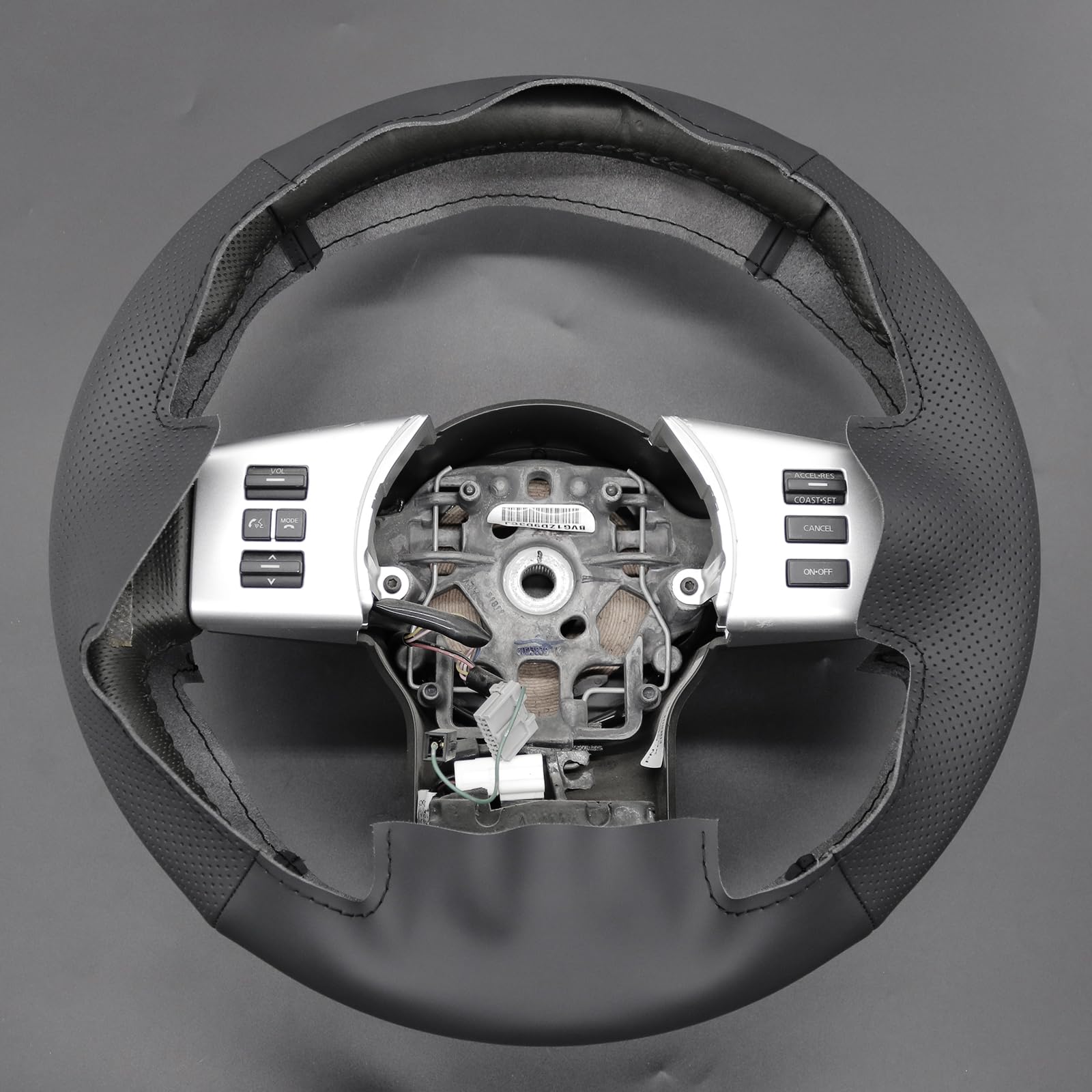 MEWANT Funda de Volante a Medida para Coser Nissan Navara