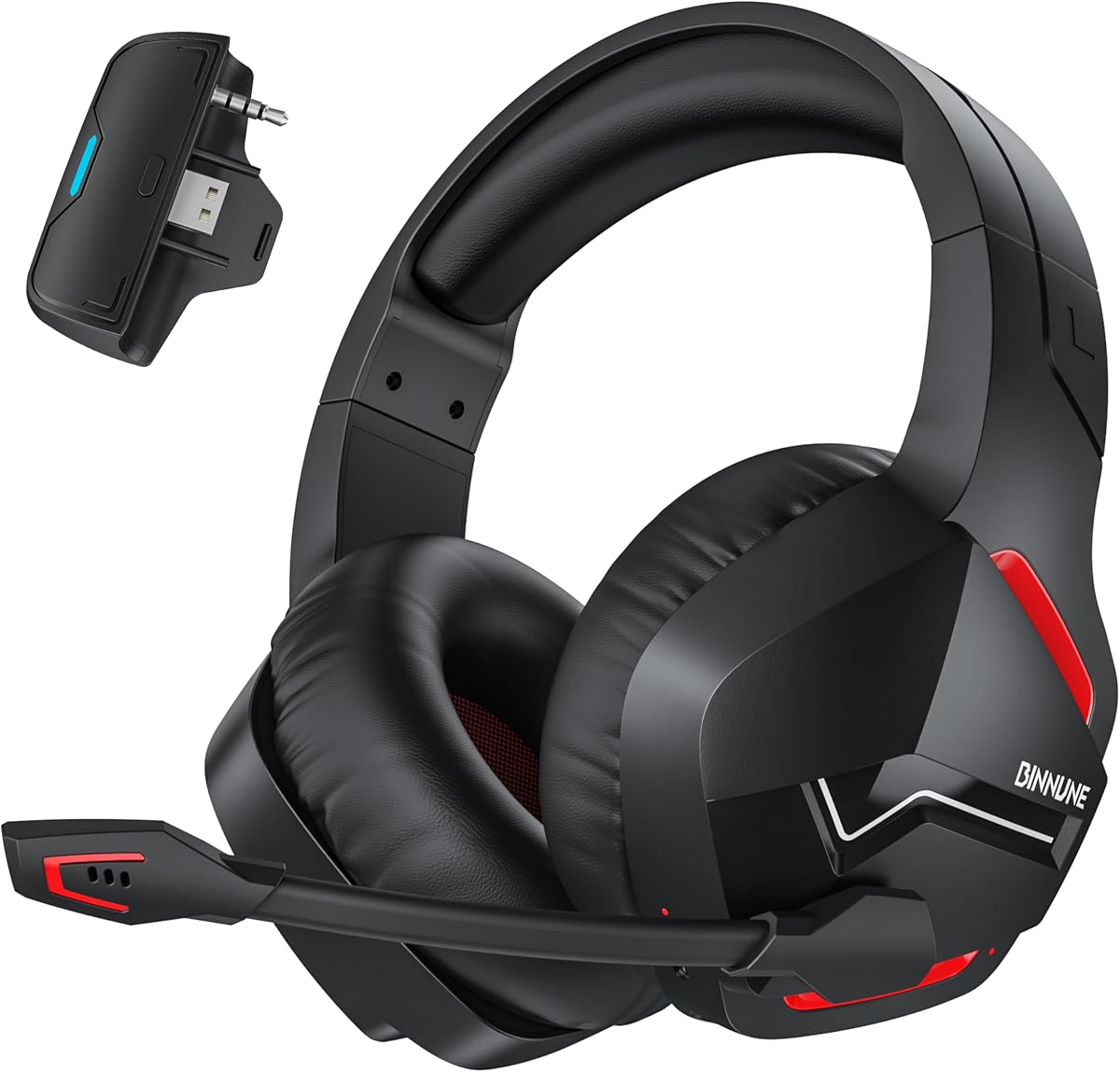 Wireless Headset for Xbox Series X/S, Xbox One, 120H Ultra-Long Battery, Wireless Gaming Headset with Mic, 50mm Drivers, Bluetooth 5.3 & Comfortable Over-Ear Wireless Headphones