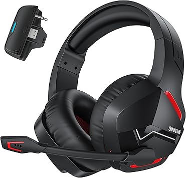 BINNUNE Wireless Headset for Xbox Series X/S, Xbox One, 120H Ultra-Long Battery, Wireless Gaming Headset with Mic, 50mm Drivers, Bluetooth 5.3 & Comfortable Over-Ear Wireless Headphones