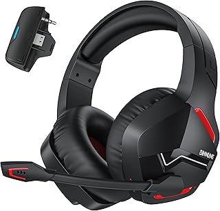 BINNUNE Wireless Headset for Xbox Series X/S, Xbox One, 120H Ultra-Long Battery, Wireless Gaming Headset with Mic, 50mm Dr Price In India