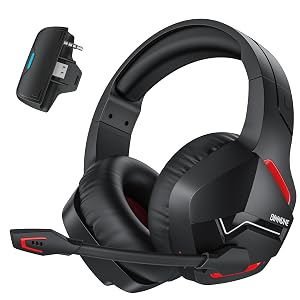 BINNUNE Xbox Wireless Gaming Headset for Xbox Series X S Xbox One 120H Ultra-Long Battery Bluetooth 5 3