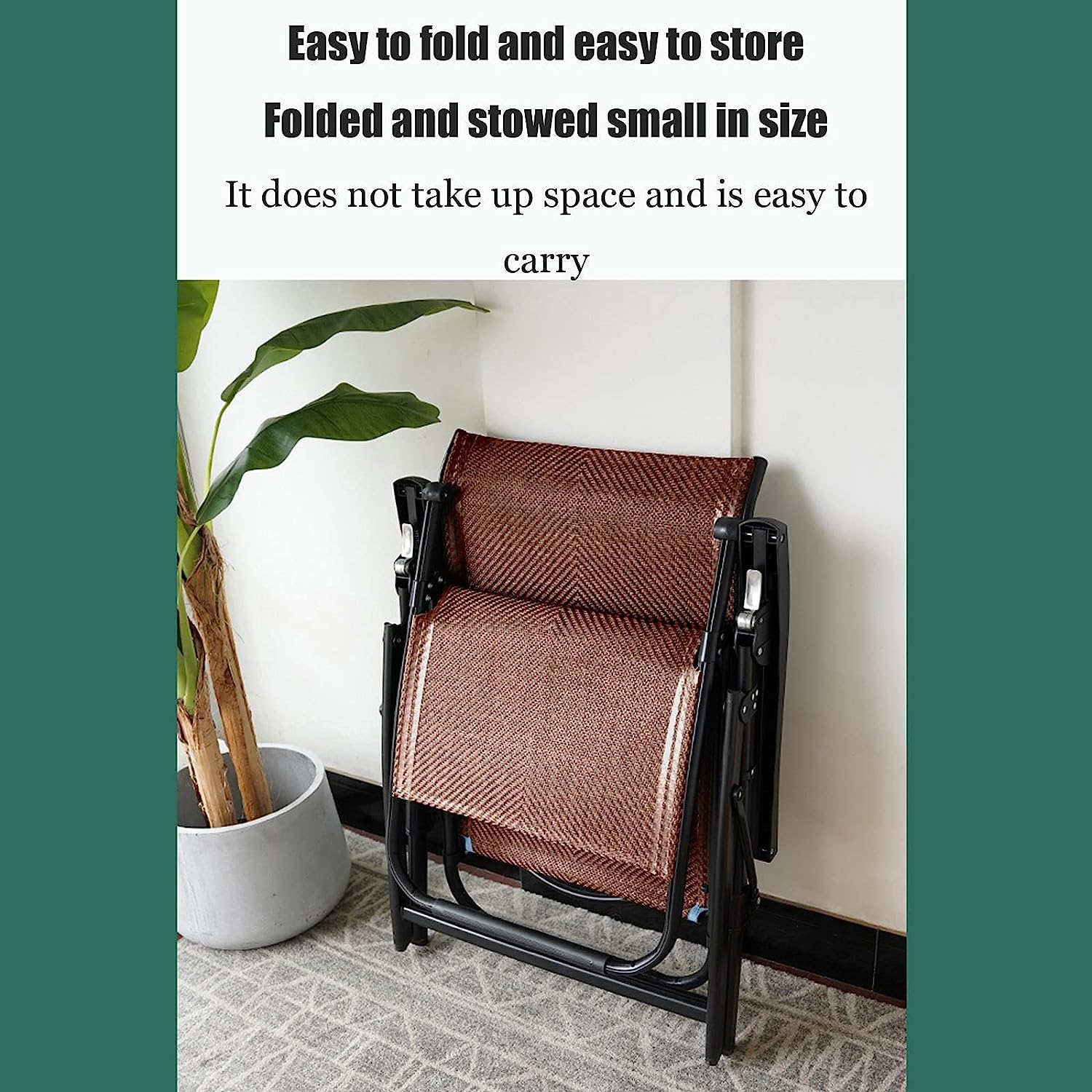 Lettino Prendisole Pieghevole Sedia Reclinabile in Vimini per Esterni con Poggiapiedi Massaggiante, Chaise Longue Regolabile in Rattan con Tavolino Sdraio Giardino