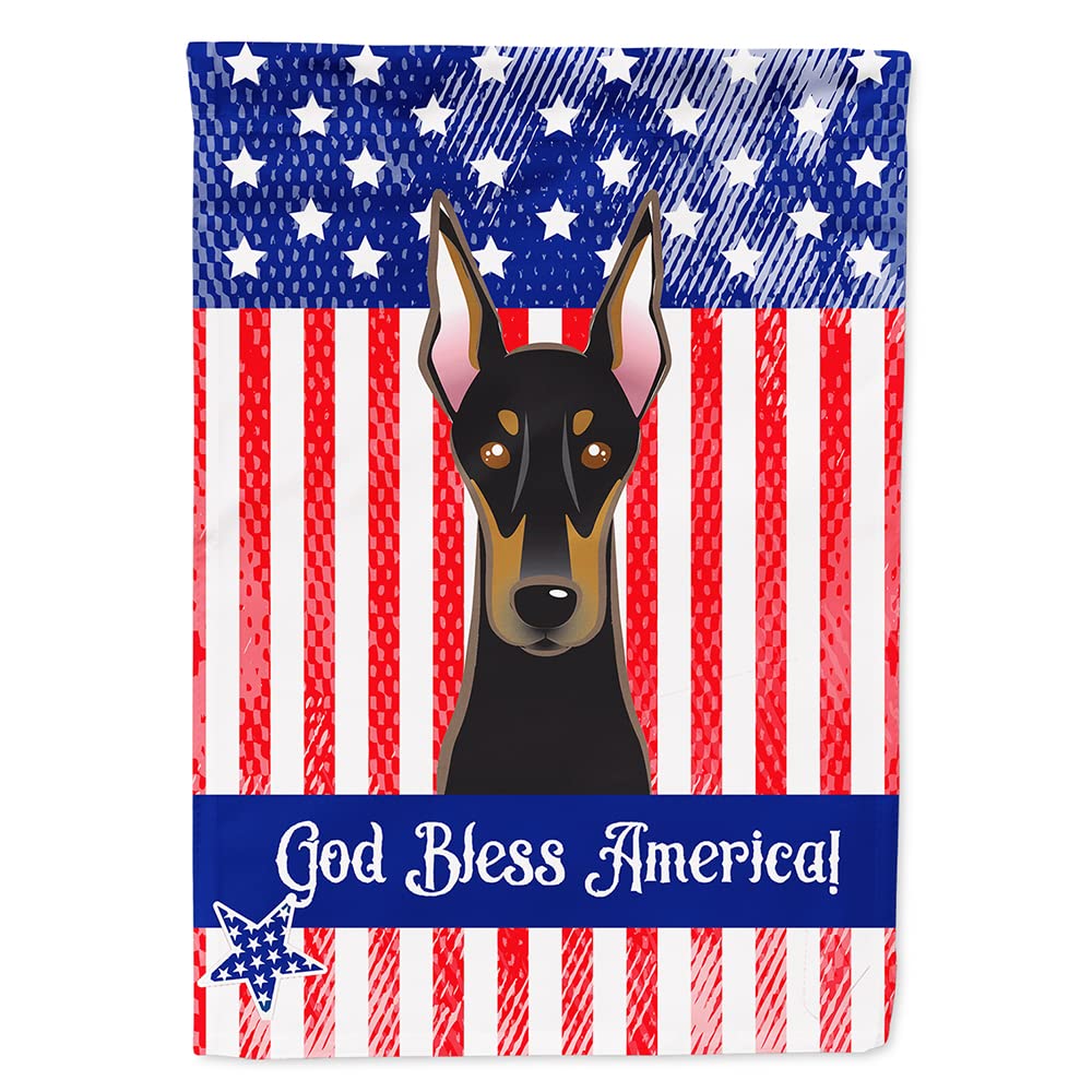 Drapeau Doberman USA anti-décoloration pour remplacer les bannières de jardin fragiles