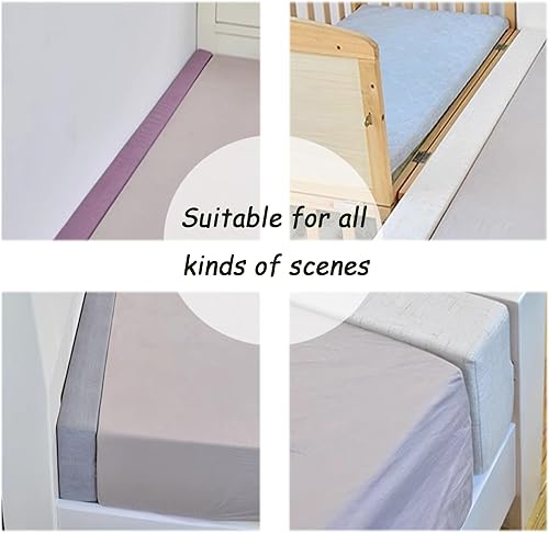 Miniatura 5 de Almohada de cuña para cama de tamaño personalizado, espacio cercano entre la cama/cabecera o la pared, extensor de colchón de puente de cama para