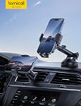 Lamicall Car Phone Holder Mount - [3 in 1 Military Grade Suction Cup] 360° Rotation Phone Holders for Your Car, Cell Phone Car Mount Dashboard Vent Windshield for iPhone 17 16 15 Pro Max, Smartphone
