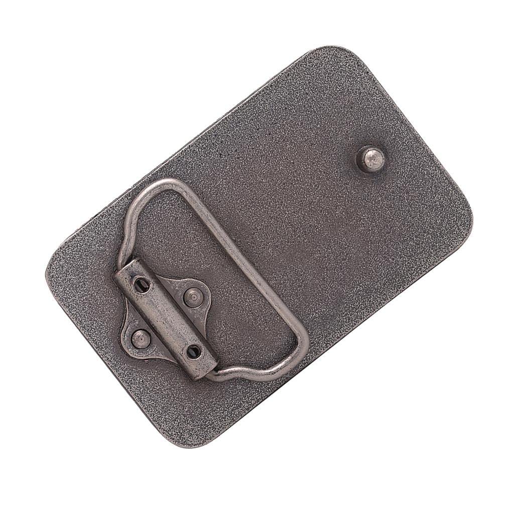 ECOMISTIQ® Western Cowboy Cowgirl Rodeo Zinc Alloy Rectangular Belt Buckle Replacement|Clothing Shoes & Accessories| Mens Accessories | Belt Buckles-image-10