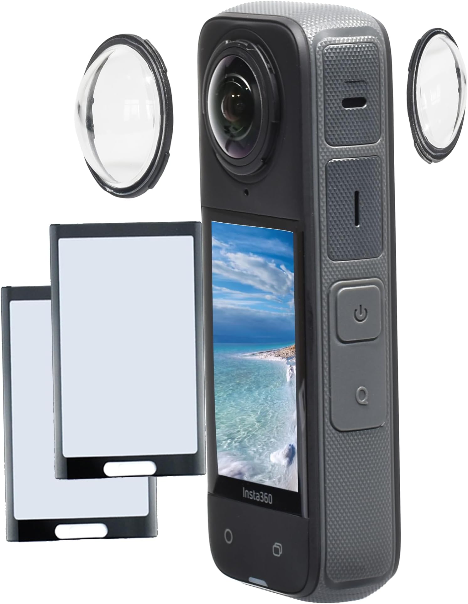 Amazon.com: Insta360 X4 Lens Guards Set (Glass-Premium), Clear ...