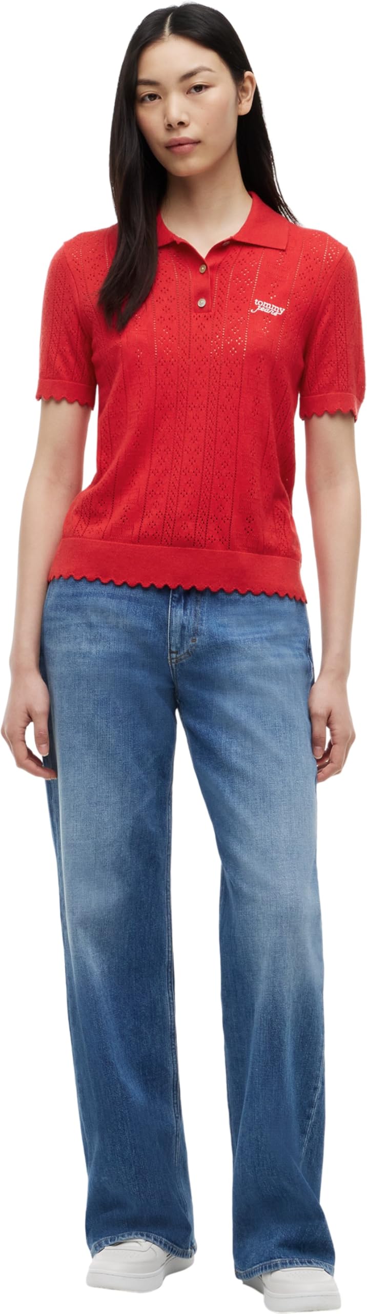 Tommy Jeans Mia Mr Rlxd Str Bi0134 Co Dw0dw20062 - Prosty Kobiety
