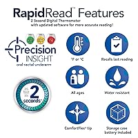 Vista 2 de Vicks Termómetro de lectura rápida