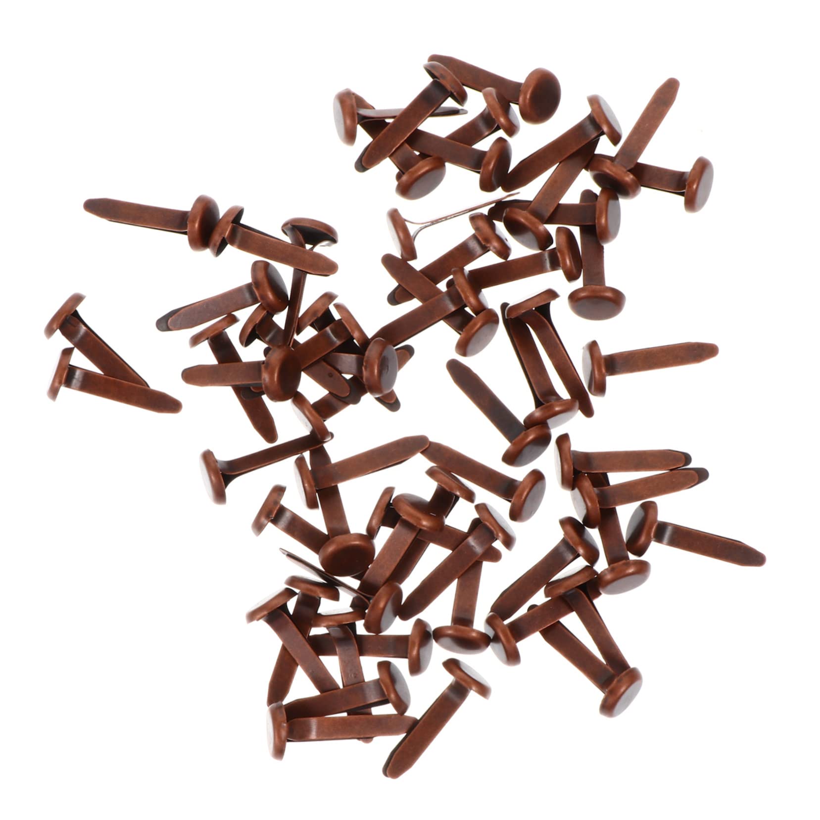 HOLIDYOYO Nail Mini Diy Material 200pcs Double Head Seamless Nails for Scrapbook