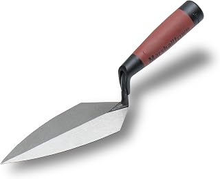 Pointing Trowel, 152 x 70 mm, Philadelphia Pattern, DuraSoft Handle, Forged High Carbon Steel, Made in USA, 45 6D
