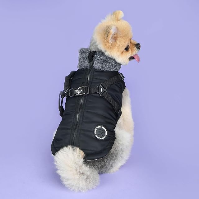 Foto 3 de 3 de Puppia Donavan Chaleco Invierno - Negro - S